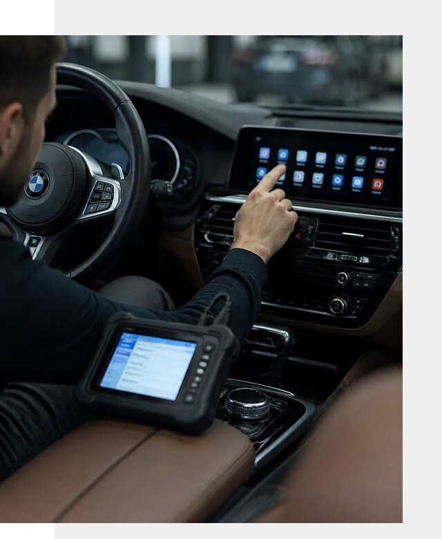 Установка приложений и мультимедиа сервисов BMW в Вязьме