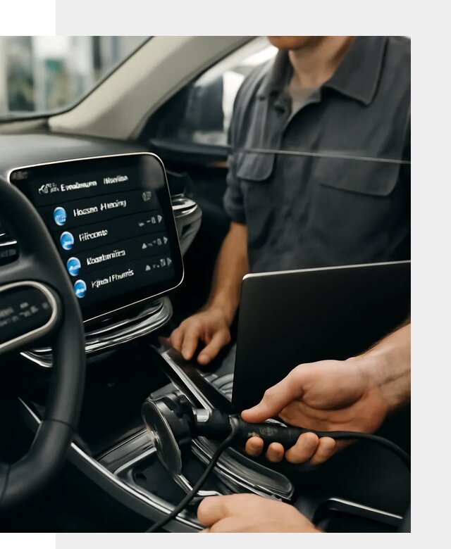 Установка приложений Geely для мультимедиа автомобиля в Вязьме