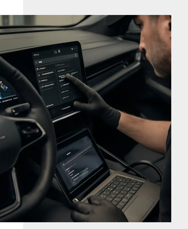 Русификация приборной панели Rising автомобиля в Вязьме